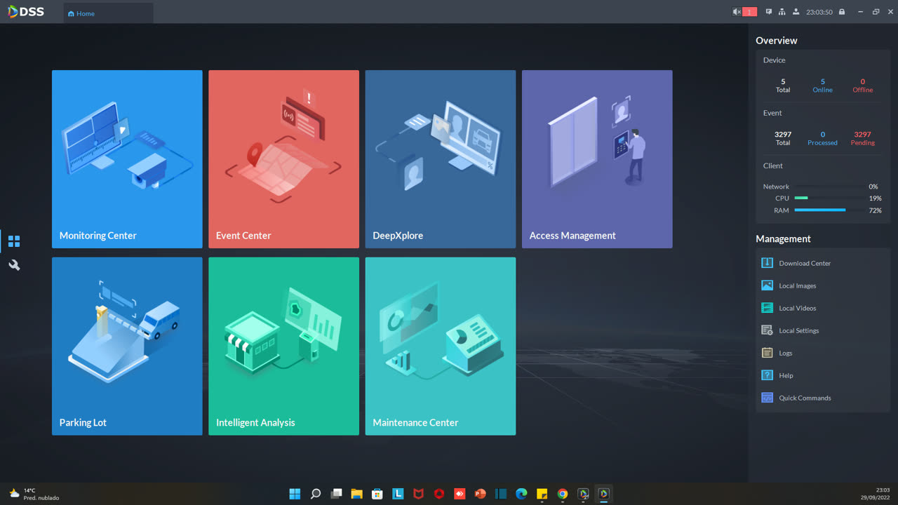 Plataforma de gestão de eventos